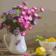 Vaas met bloemen